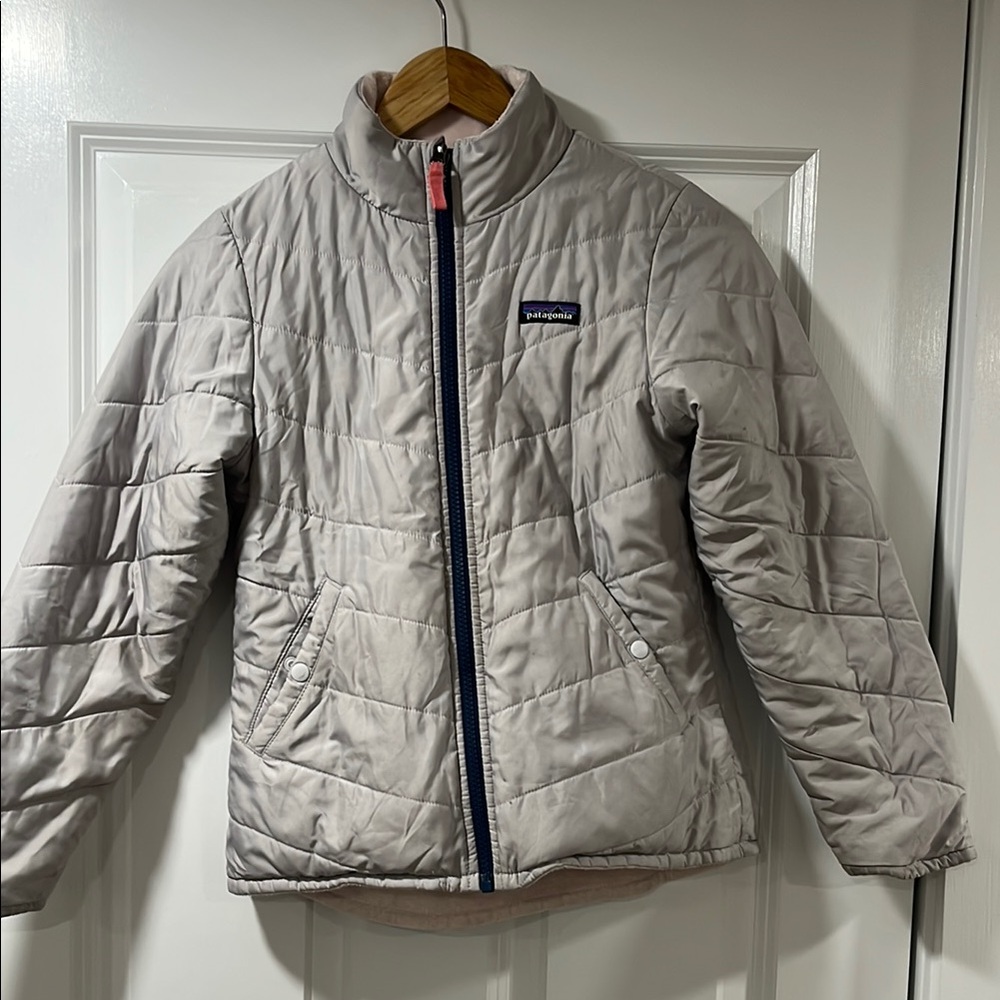 Patagonia Kids Puffer Jacket - Light Gray